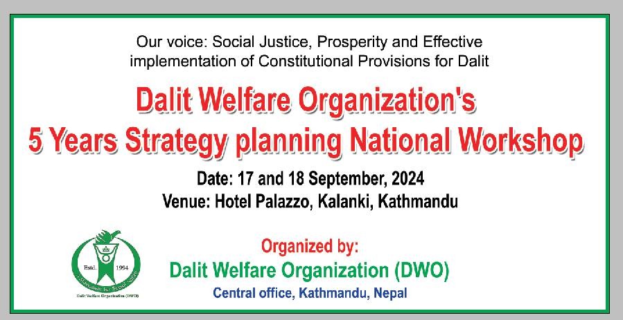 5 Years Strategy Planning Workshop organized by DWO in 2024